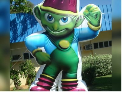 Mascote Inflável Gigante Duende - AS Balloon