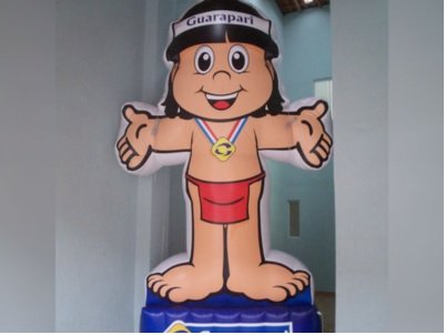 Mascote Inflável Personalizado Índio - AS Balloon