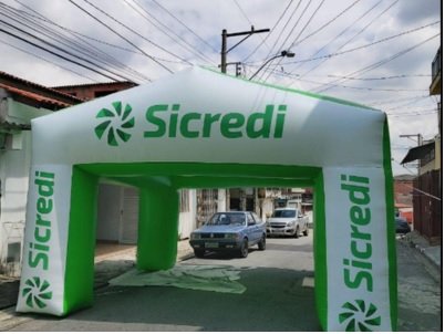 Tenda Inflável Sicredi - AS Balloon