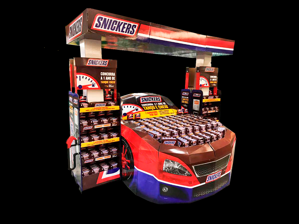 Expositor Compacto Snickers Especial